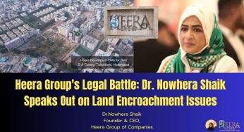 Heera Group’s Legal Battle: Dr. Nowhera Shaik Speaks Out on Land Encroachment Issues