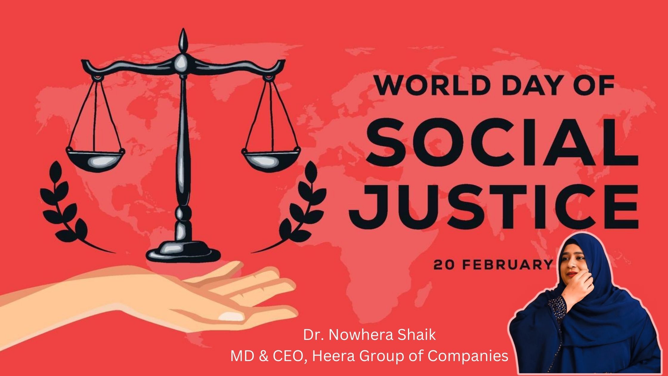 Global Social Justice Day: Reflecting on Fairness and Equality with Dr. Nowhera Shaik